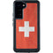 Switzerland Flag Distressed Galaxy S23 Plus Waterproof Case