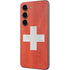 Switzerland Flag Distressed Galaxy S23 Skin
