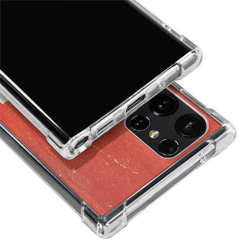 Switzerland Flag Distressed Galaxy S24 Ultra Clear Case