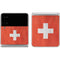 Switzerland Flag Distressed Galaxy Z Flip4 5G Skin