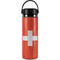 Switzerland Flag Distressed Hydro Flask 20oz Wide Mouth Skin