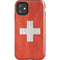 Switzerland Flag Distressed iPhone 11 Impact Case