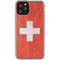Switzerland Flag Distressed iPhone 11 Pro Clear Case