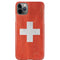 Switzerland Flag Distressed iPhone 11 Pro Max Lite Case