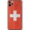 Switzerland Flag Distressed iPhone 11 Pro Max Skin