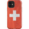 Switzerland Flag Distressed iPhone 12 Impact Case