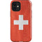 Switzerland Flag Distressed iPhone 12 Mini Impact Case
