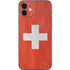 Switzerland Flag Distressed iPhone 12 Mini Skin