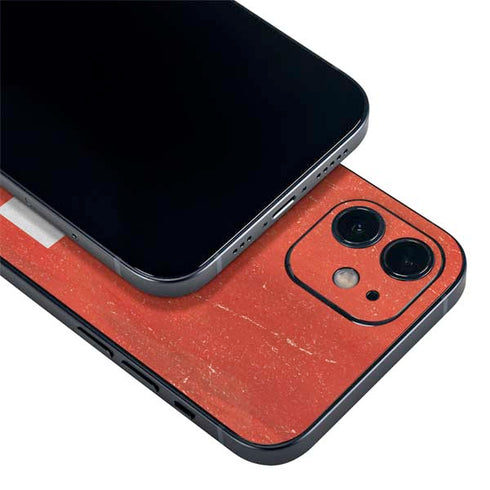 Switzerland Flag Distressed iPhone 12 Mini Skin