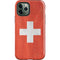 Switzerland Flag Distressed iPhone 12 Pro Max Impact Case