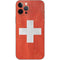 Switzerland Flag Distressed iPhone 12 Pro Max Skin