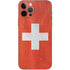Switzerland Flag Distressed iPhone 12 Pro Skin