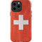Switzerland Flag Distressed iPhone 13 Pro Max Impact Case