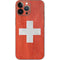Switzerland Flag Distressed iPhone 13 Pro Max Skin
