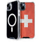Switzerland Flag Distressed iPhone 14 MagSafe Case
