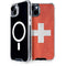 Switzerland Flag Distressed iPhone 14 Plus MagSafe Case