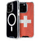 Switzerland Flag Distressed iPhone 15 Pro MagSafe Case