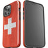 Switzerland Flag Distressed iPhone 14 Pro Max Impact Case