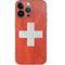 Switzerland Flag Distressed iPhone 14 Pro Skin