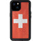 Switzerland Flag Distressed iPhone 15 Plus Waterproof Case