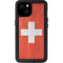Switzerland Flag Distressed iPhone 15 Plus Waterproof Case