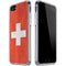 Switzerland Flag Distressed iPhone SE (2nd & 3rd Gen) Clear Case