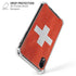Switzerland Flag Distressed iPhone XR Clear Case