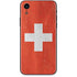 Switzerland Flag Distressed iPhone XR Skin