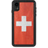 Switzerland Flag Distressed iPhone XR Waterproof Case