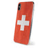 Switzerland Flag Distressed iPhone XS Skin