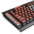 Switzerland Flag Distressed K95 RGB PLATINUM Mechanical Gaming Keyboard Skin