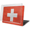 Switzerland Flag Distressed MacBook Pro 13in (2020) Case plus Skin