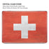 Switzerland Flag Distressed MacBook Pro 16in (2021-25) Case plus Skin
