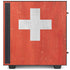 Switzerland Flag Distressed NZXT H510 Compact ATX Mid-Tower Case Skin