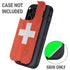 Switzerland Flag Distressed Otterbox Defender iPhone Skin