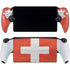 Switzerland Flag Distressed PlayStation Portal Remote Player Skin