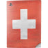 Switzerland Flag Distressed PS5 Digital Edition Console Skin