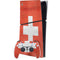 Switzerland Flag Distressed PS5 Slim Digital Edition Bundle Skin