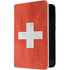 Switzerland Flag Distressed Surface Duo Skin