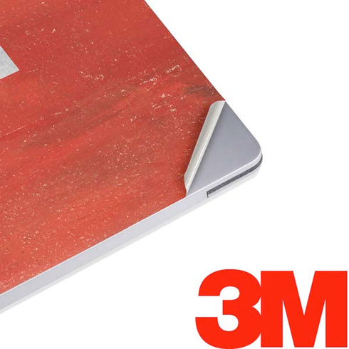 Switzerland Flag Distressed Surface Laptop 3 13.5in Skin