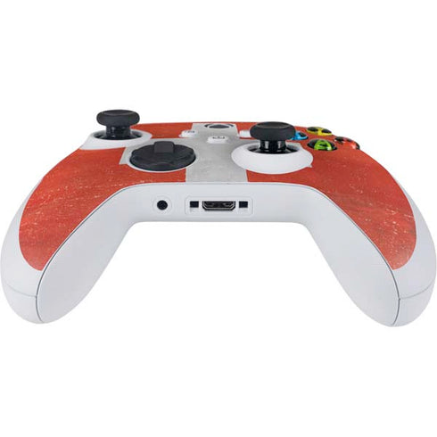 Switzerland Flag Distressed Xbox Series S Controller Skin