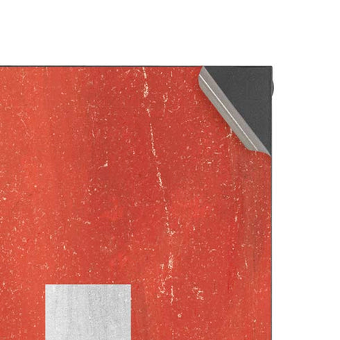 Switzerland Flag Distressed Xbox Series X Console Skin