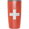 Switzerland Flag Distressed Yeti 20oz Tumbler Skin