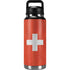 Switzerland Flag Distressed YETI Rambler 36oz Bottle Skin