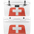Switzerland Flag Distressed YETI Tundra 45 Hard Cooler Skin