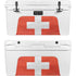 Switzerland Flag Distressed YETI Tundra 65 Hard Cooler Skin