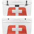 Switzerland Flag Distressed YETI Tundra 75 Hard Cooler Skin