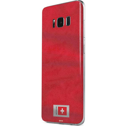 Switzerland Soccer Flag Galaxy S8 Skin