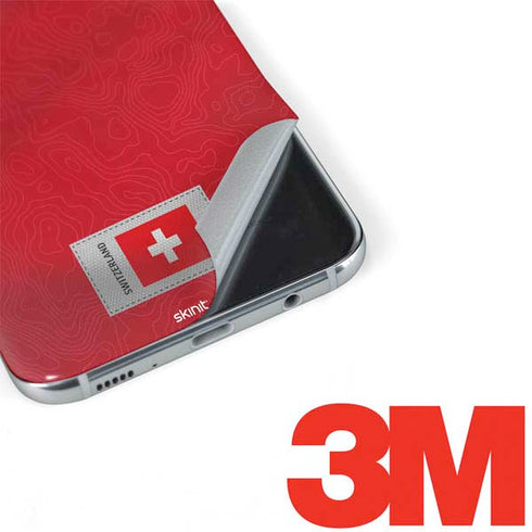 Switzerland Soccer Flag Galaxy S8 Skin