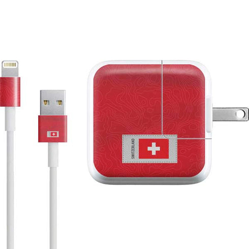 Switzerland Soccer Flag iPad Charger (10W USB) Skin